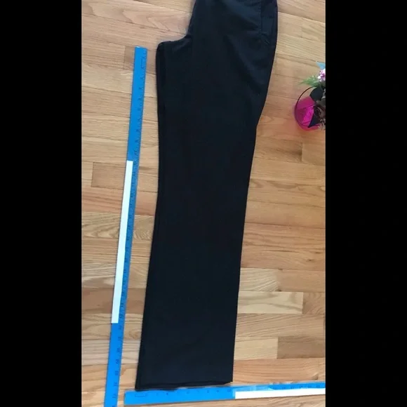 Sz 10 | H & M | Pinstripe | Black Light Blue | High Waisted Trouser ♦️ - Picture 13 of 14